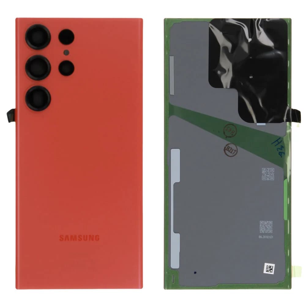 Rear cover Samsung Galaxy S23 Ultra - Original - Red