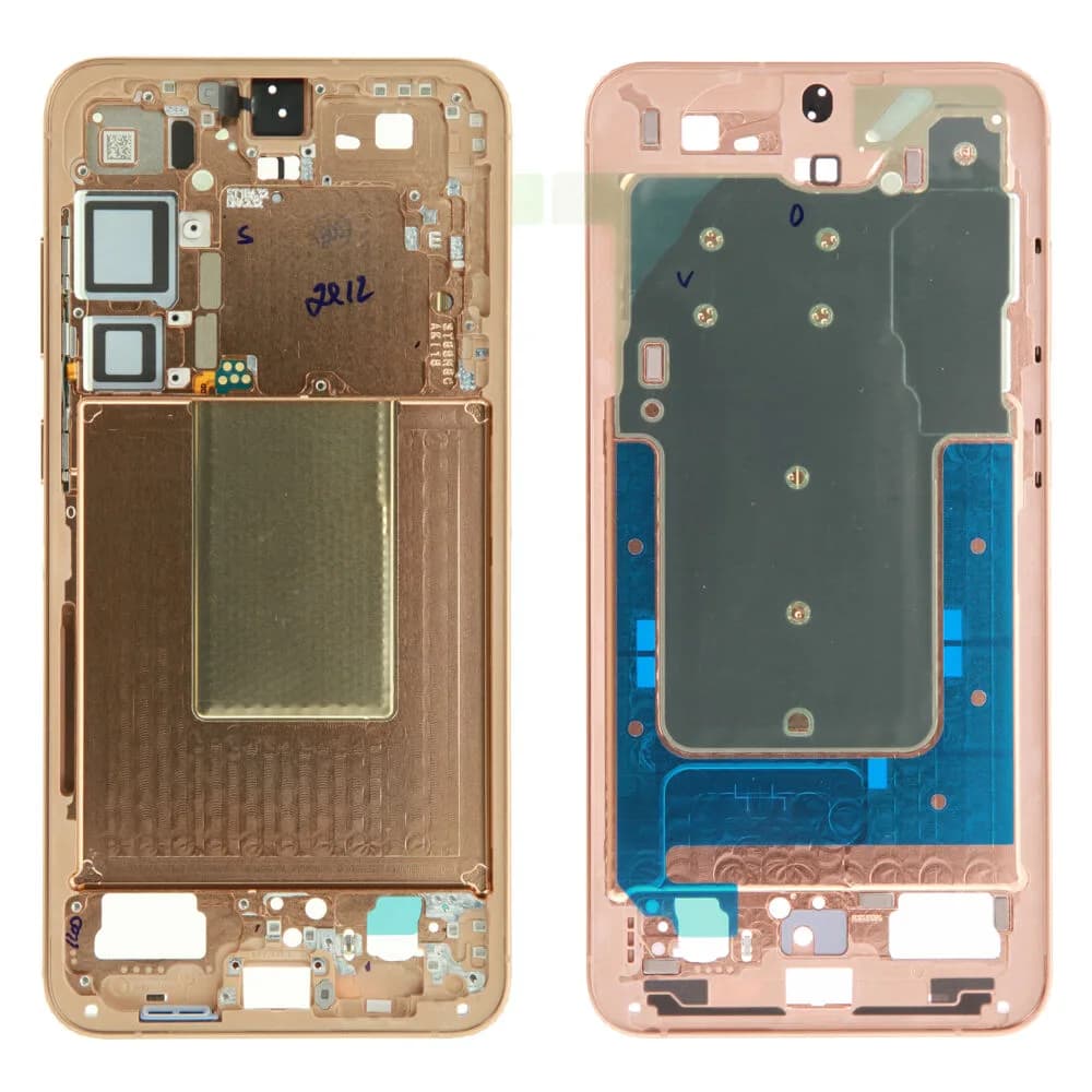 Middle frame Samsung Galaxy S24 Plus - Original - Sandstone Orange