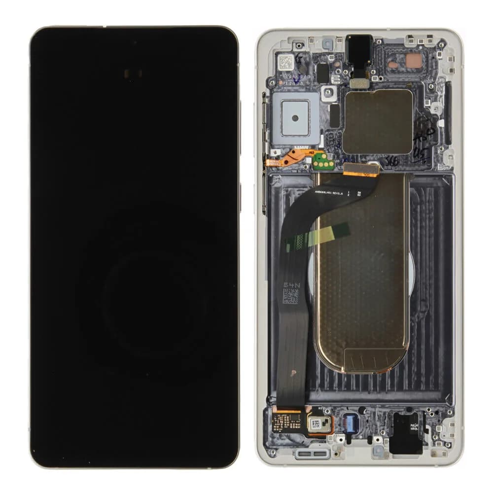 Display Samsung Galaxy S25 Edge - Original - Silver & Light Blue