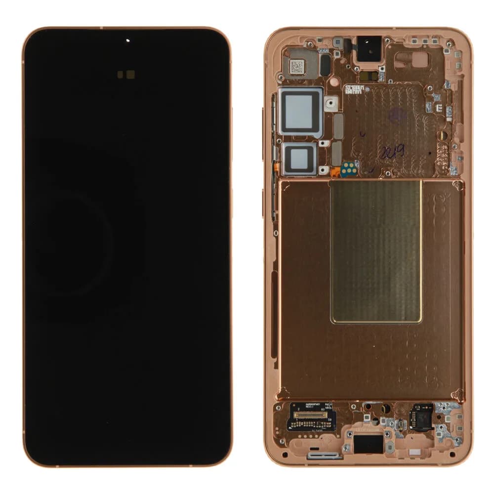 Display Samsung Galaxy S24 Plus - Compatible soft - Orange