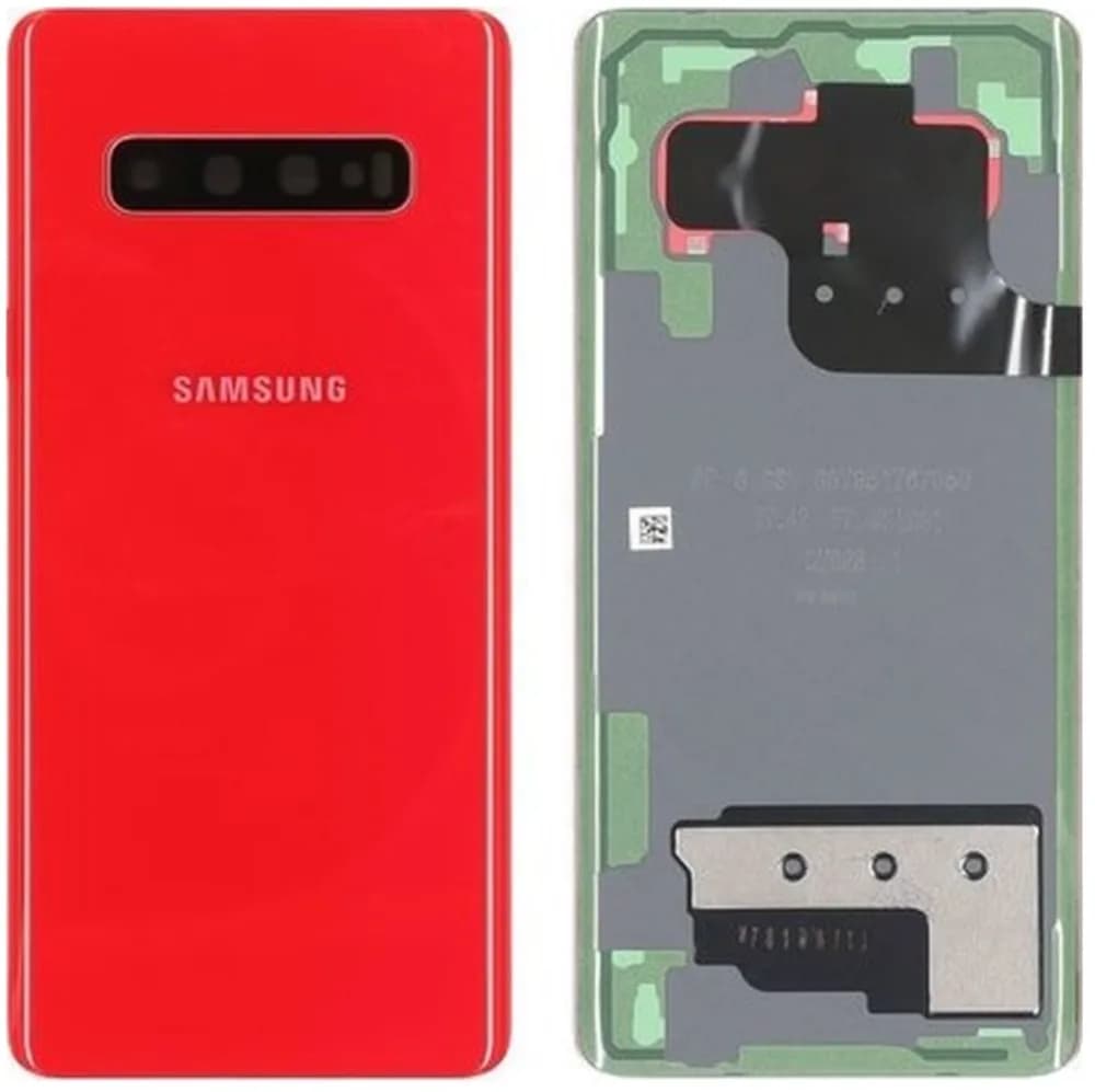 Rear cover Samsung Galaxy S10 Plus - Original - Red