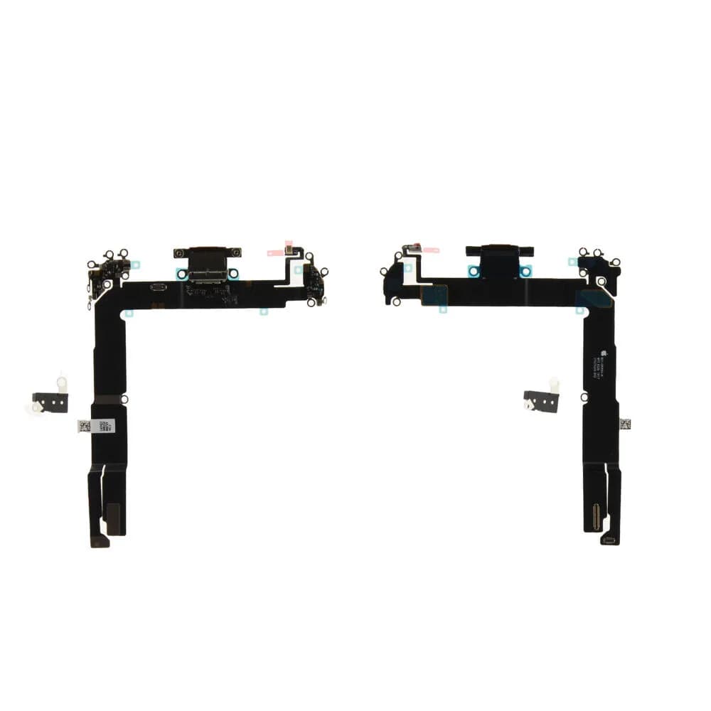 Dock connector incl. screw kit Apple iPhone 16 Plus - Original - Black