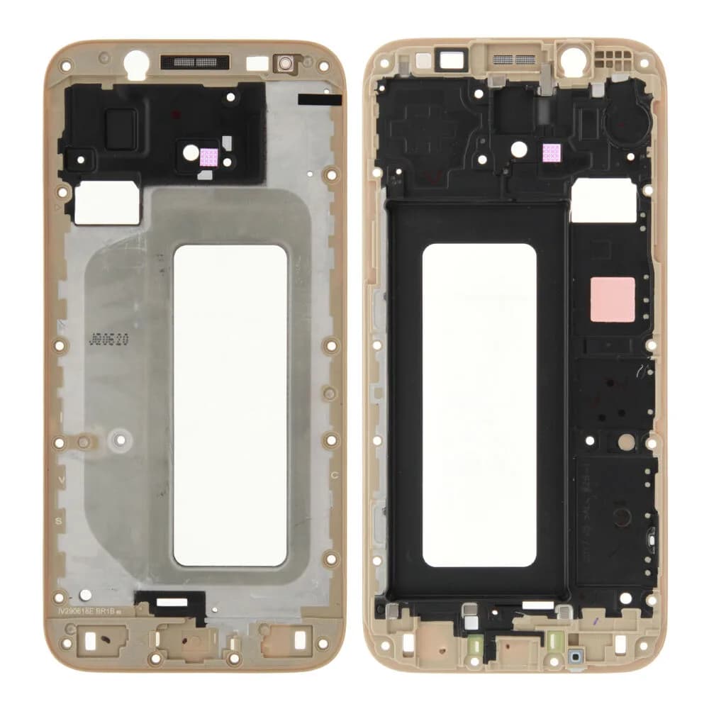 Middle frame Samsung Galaxy J5 (2017) - Original - Gold