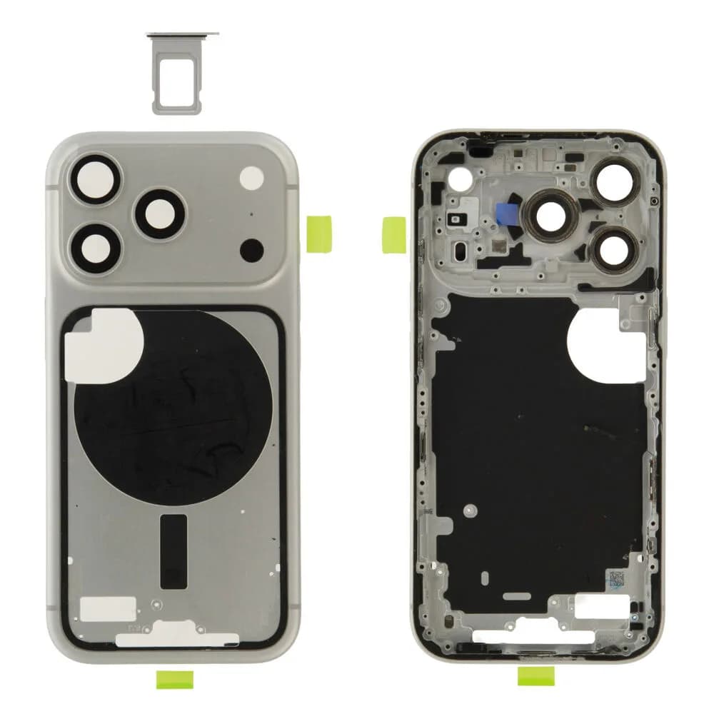 Middle frame iPhone 17 Pro - Pulled - Silver