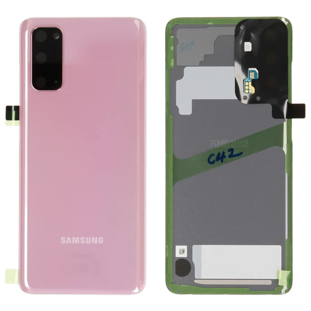 Rear cover Samsung Galaxy S20 - Original - Cloud Pink