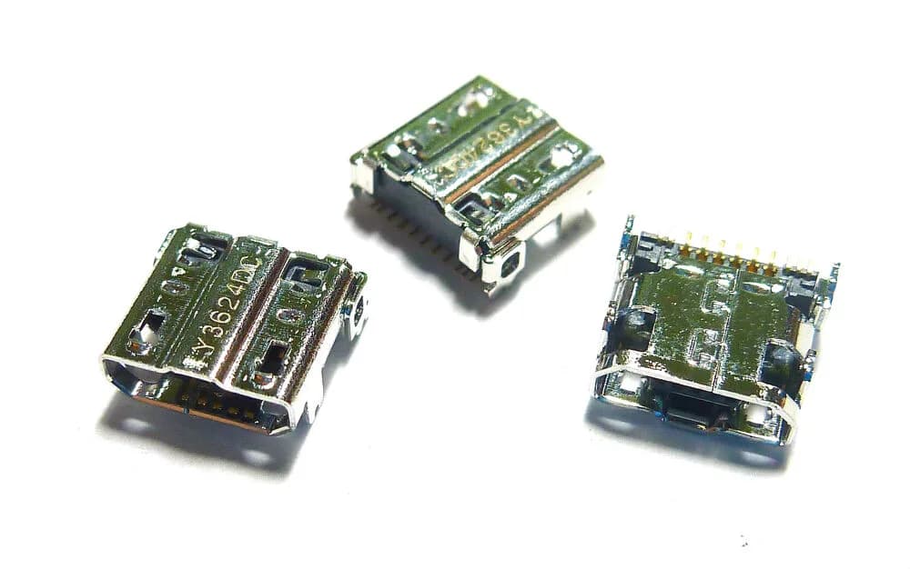 Mini USB connector Samsung Galaxy Note 2 - Black
