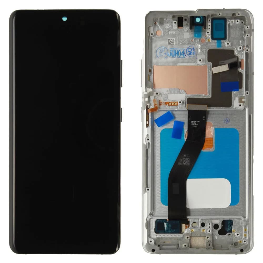 Display Samsung Galaxy S21 Ultra - Compatible soft - White