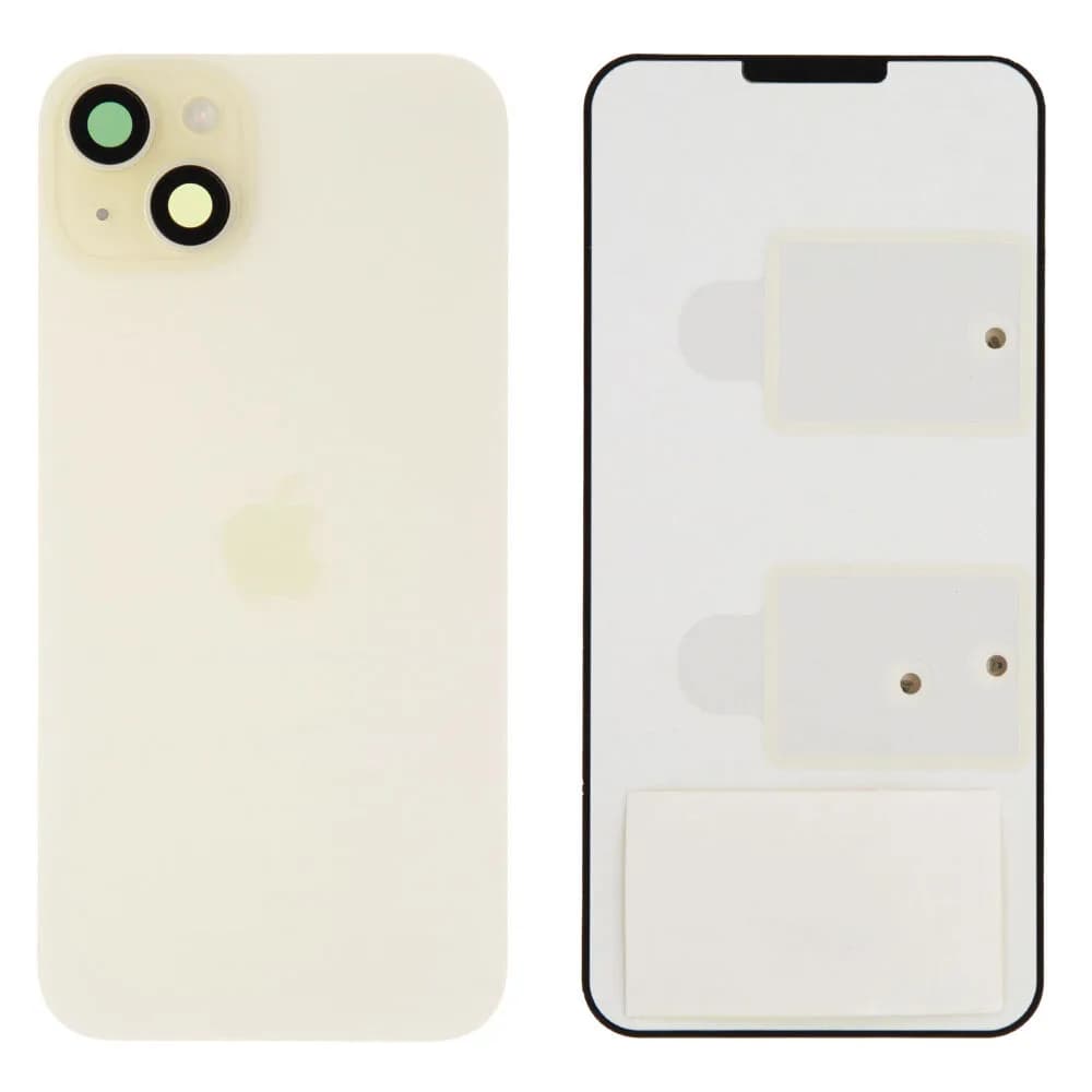 Back glass Apple iPhone 15 Plus - Original - Yellow