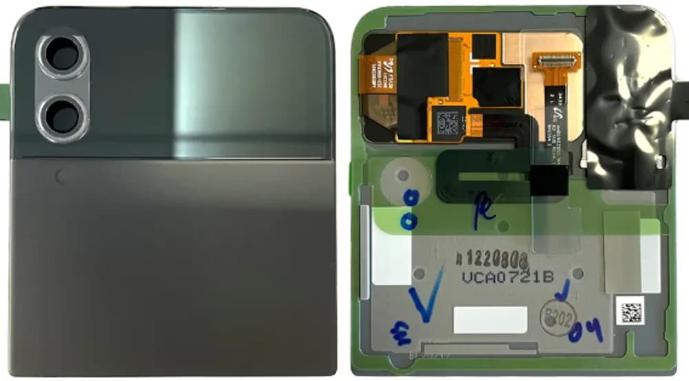 Outer display Samsung Galaxy Z Flip4 - Original - Graphite