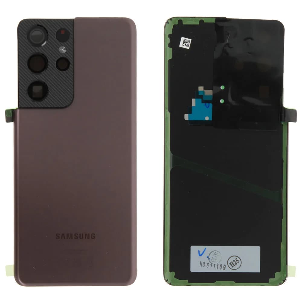 Rear cover Samsung Galaxy S21 Ultra - Original - Phantom Brown