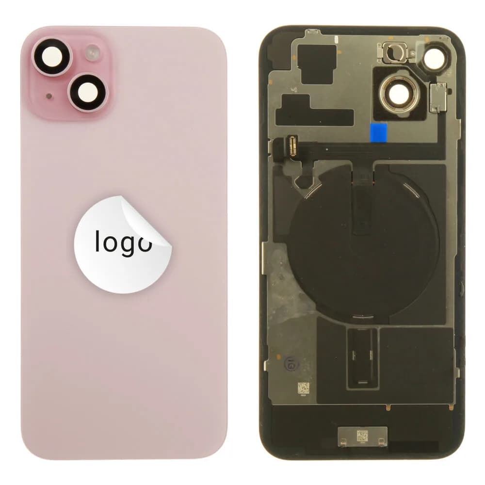 Back glass iPhone 15 Plus - Pulled (grade A) - Pink