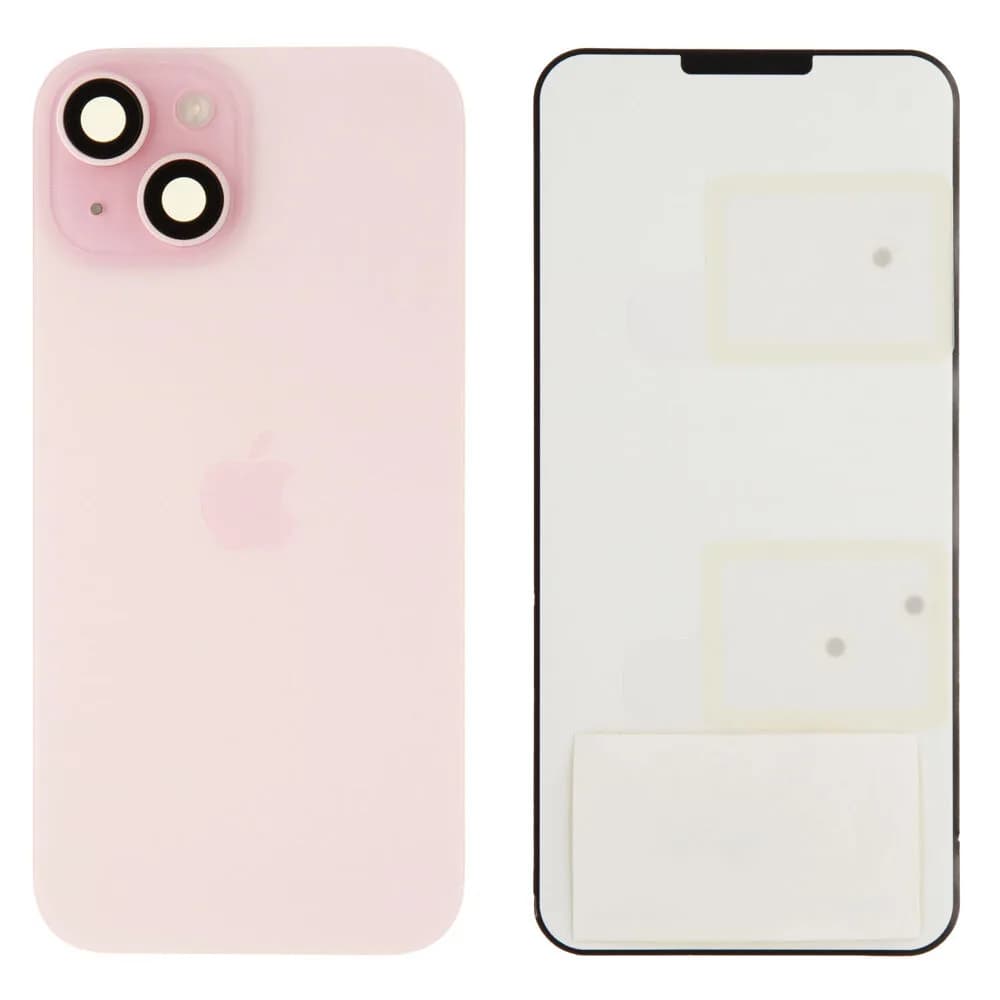 Back glass Apple iPhone 15 - Original - Pink