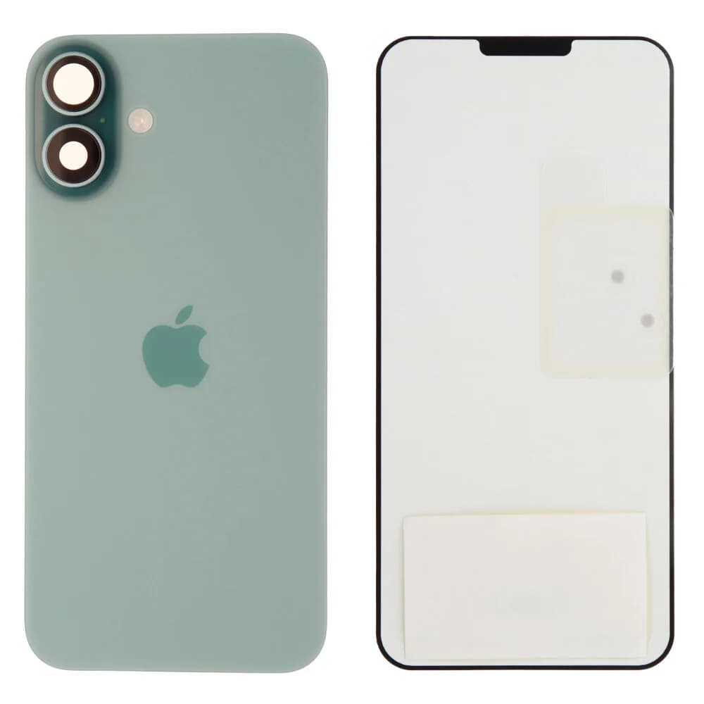 Back glass Apple iPhone 16 Plus - Original - Green