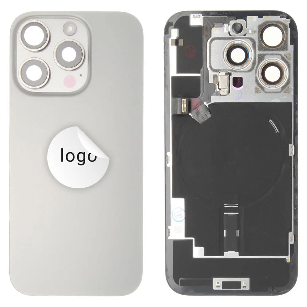 Back glass iPhone 16 Pro - Pulled A - Grey