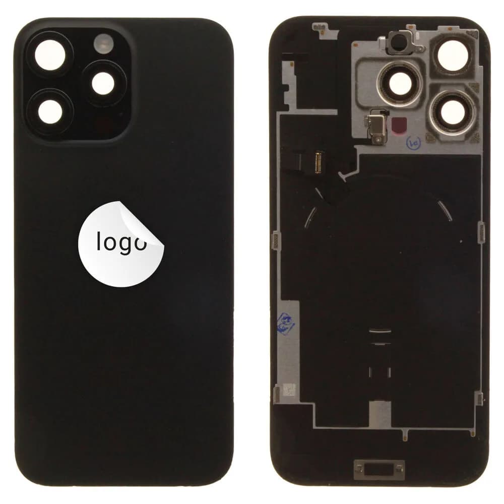 Back glass iPhone 16 Pro Max - Pulled A - Black