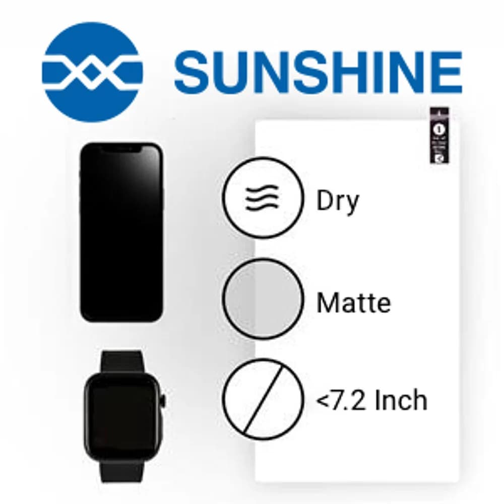 SUNSHINE Film, Matte, Dry, <7,2" (50 pack)
