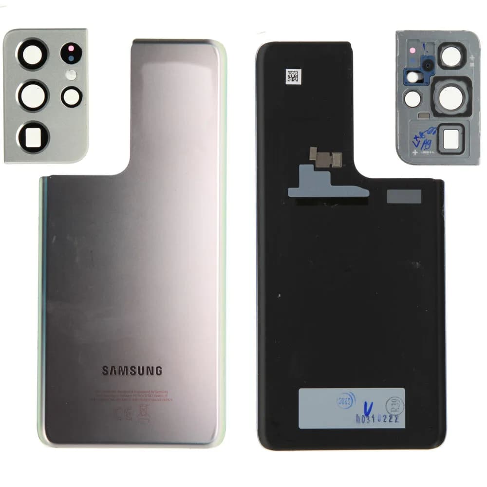 Rear cover Samsung Galaxy S21 Ultra - Original - Phantom Silver