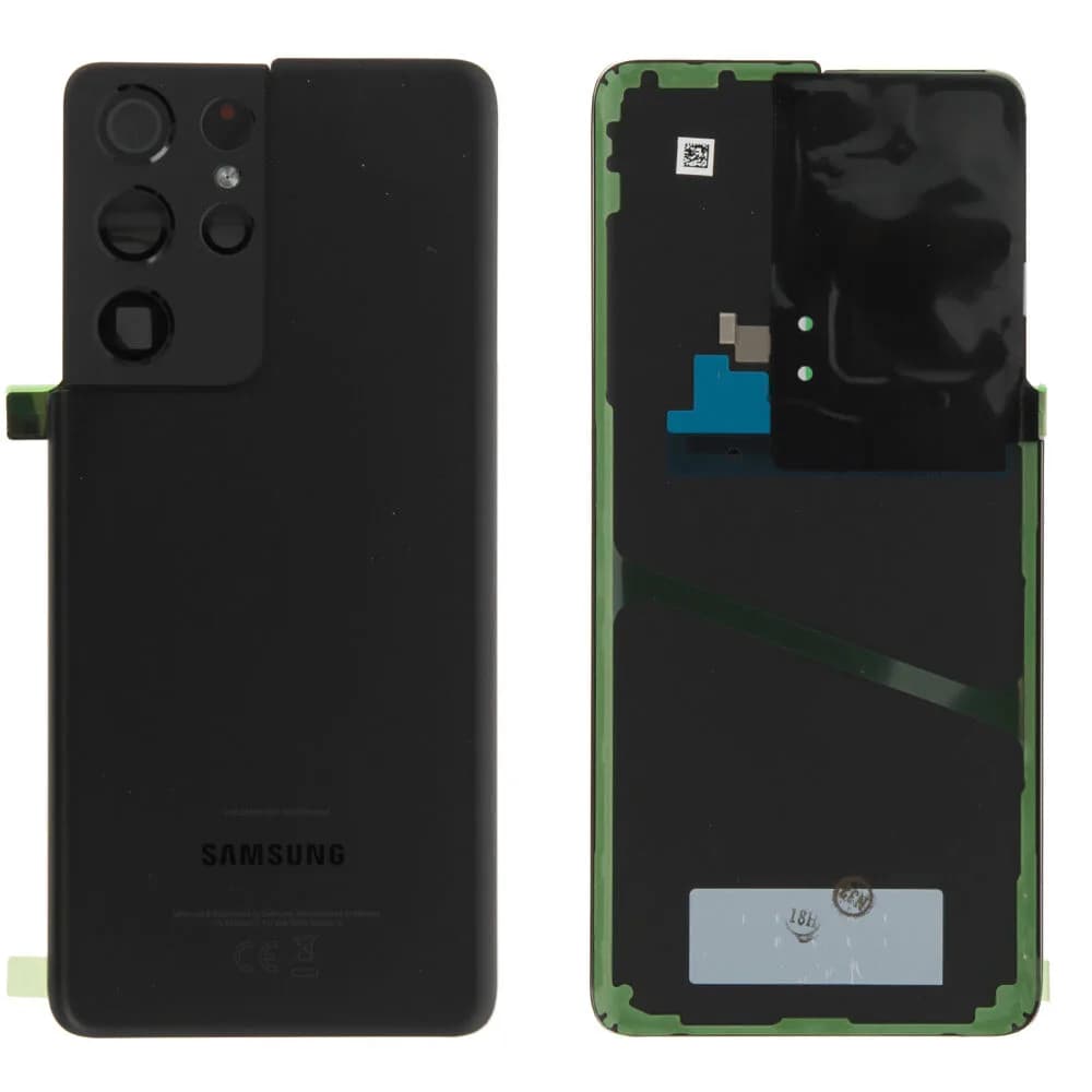 Rear cover Samsung Galaxy S21 Ultra - Original - Phantom Black