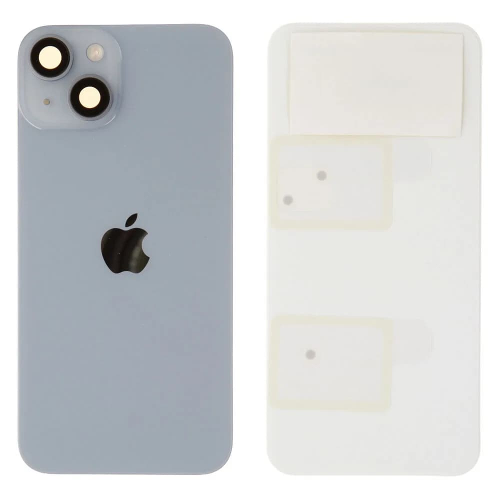 Back glass Apple iPhone 14 - Original - Blue