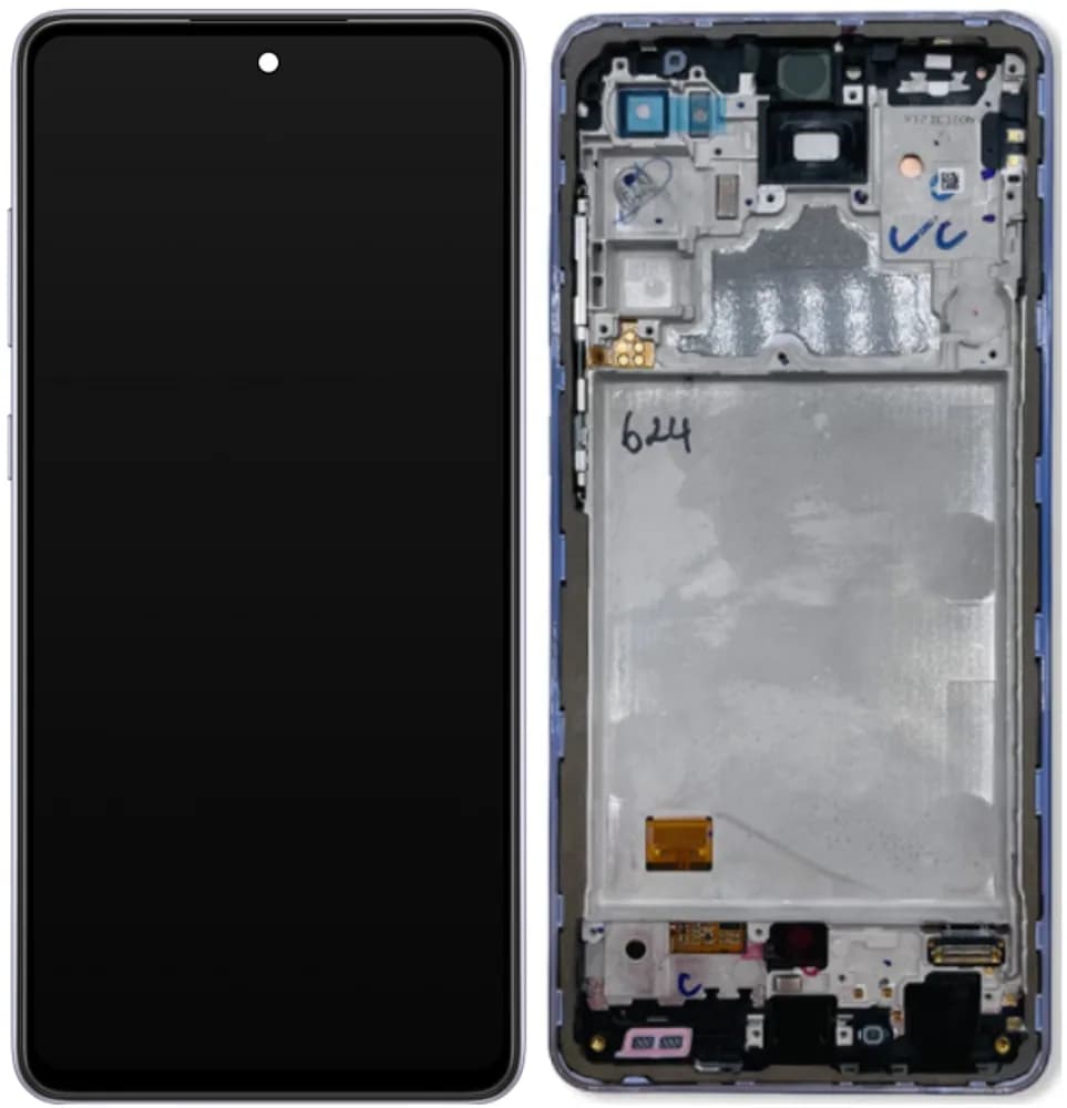 Display Samsung Galaxy A72 - Original - Awesome Violet