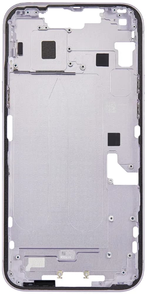 Middle frame iPhone 14 Plus excl. small parts - Pulled A - Purple