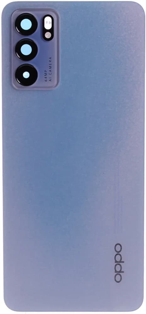 Rear cover OPPO Reno 6 (5G) - Original - Blue