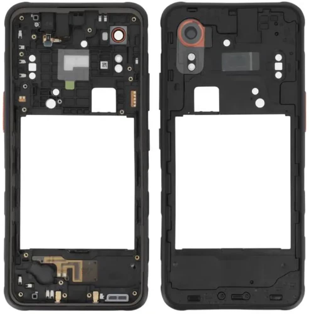 Middle frame Samsung Galaxy XCover7 - Original - Black