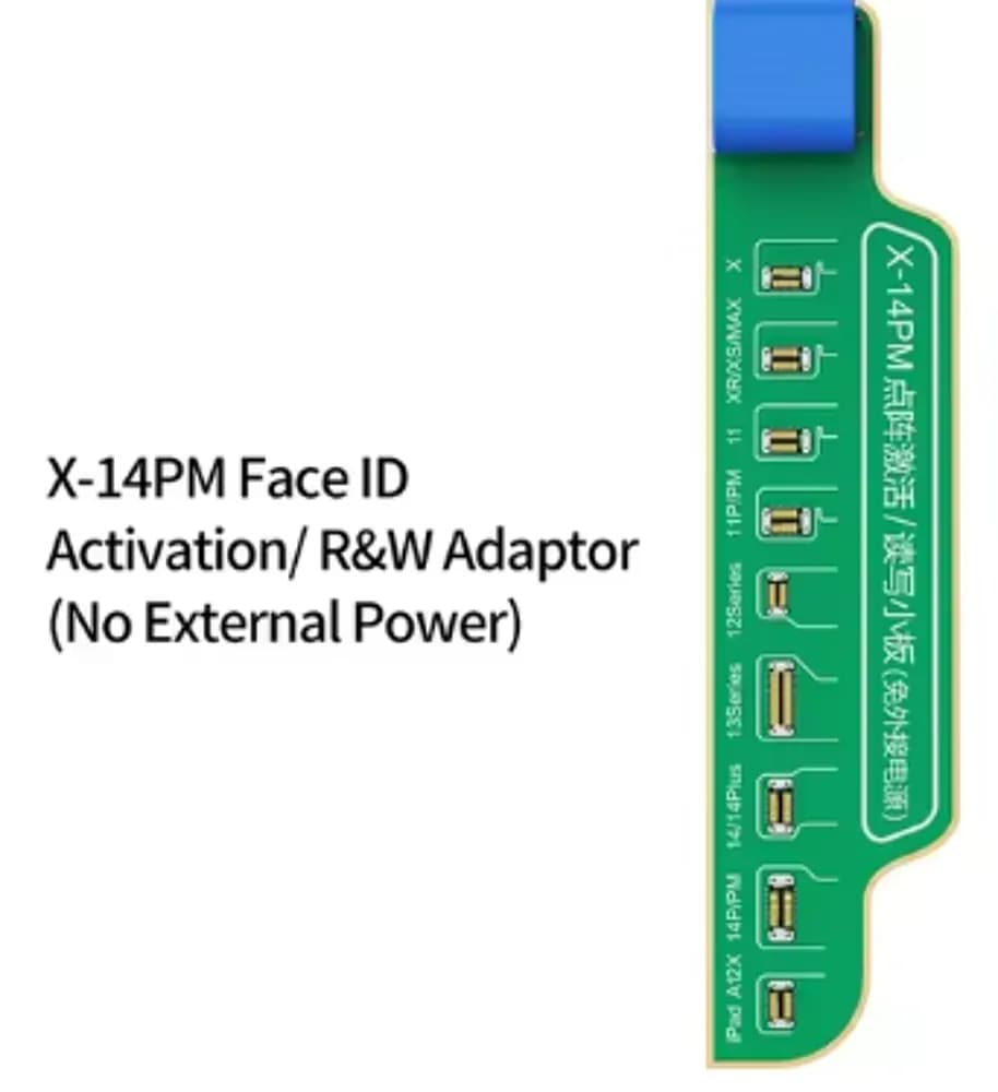 X-14PM Face ID activation/R&W adaptor (support only JC V1SE programmer)
