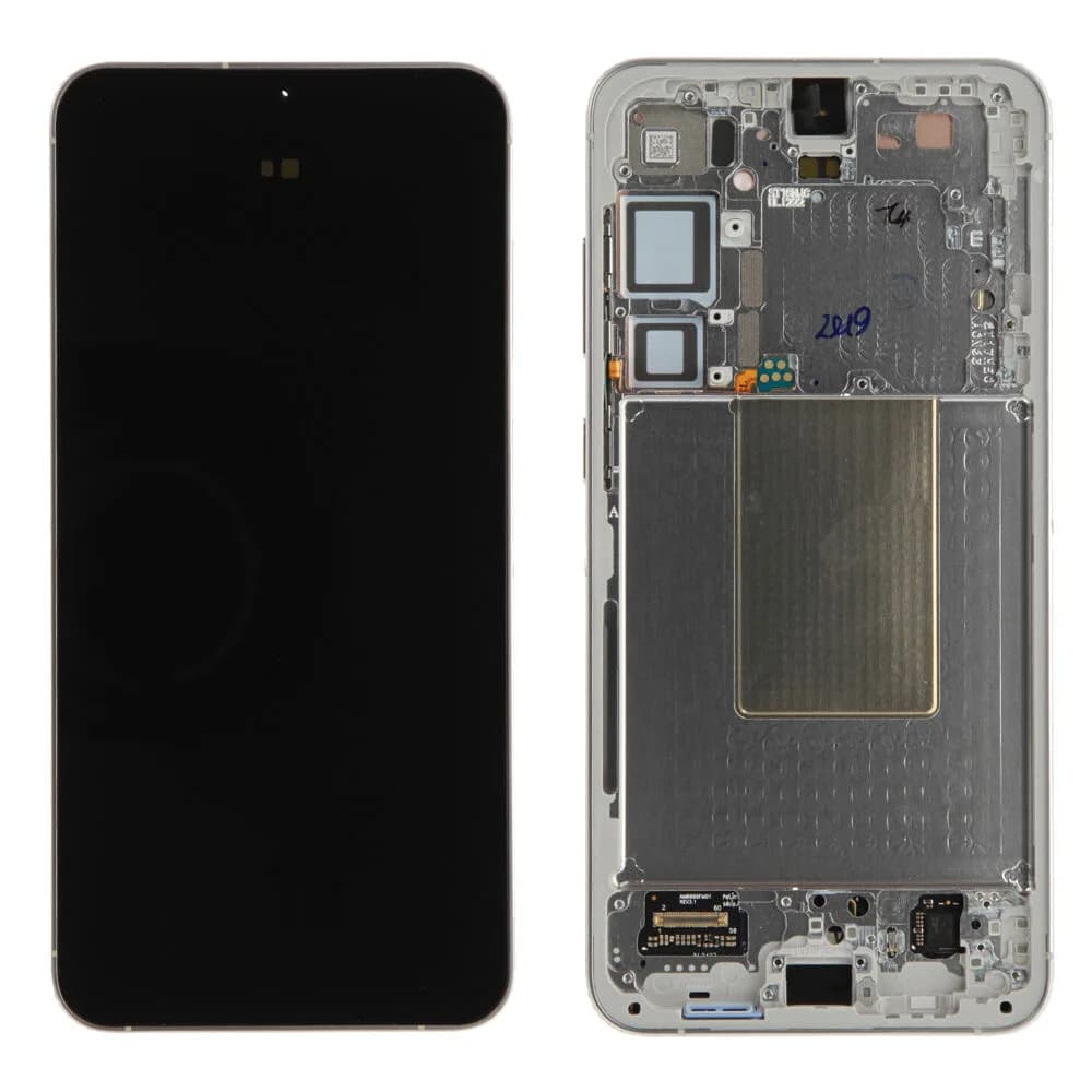 Display Samsung Galaxy S24 Plus - Compatible soft - White