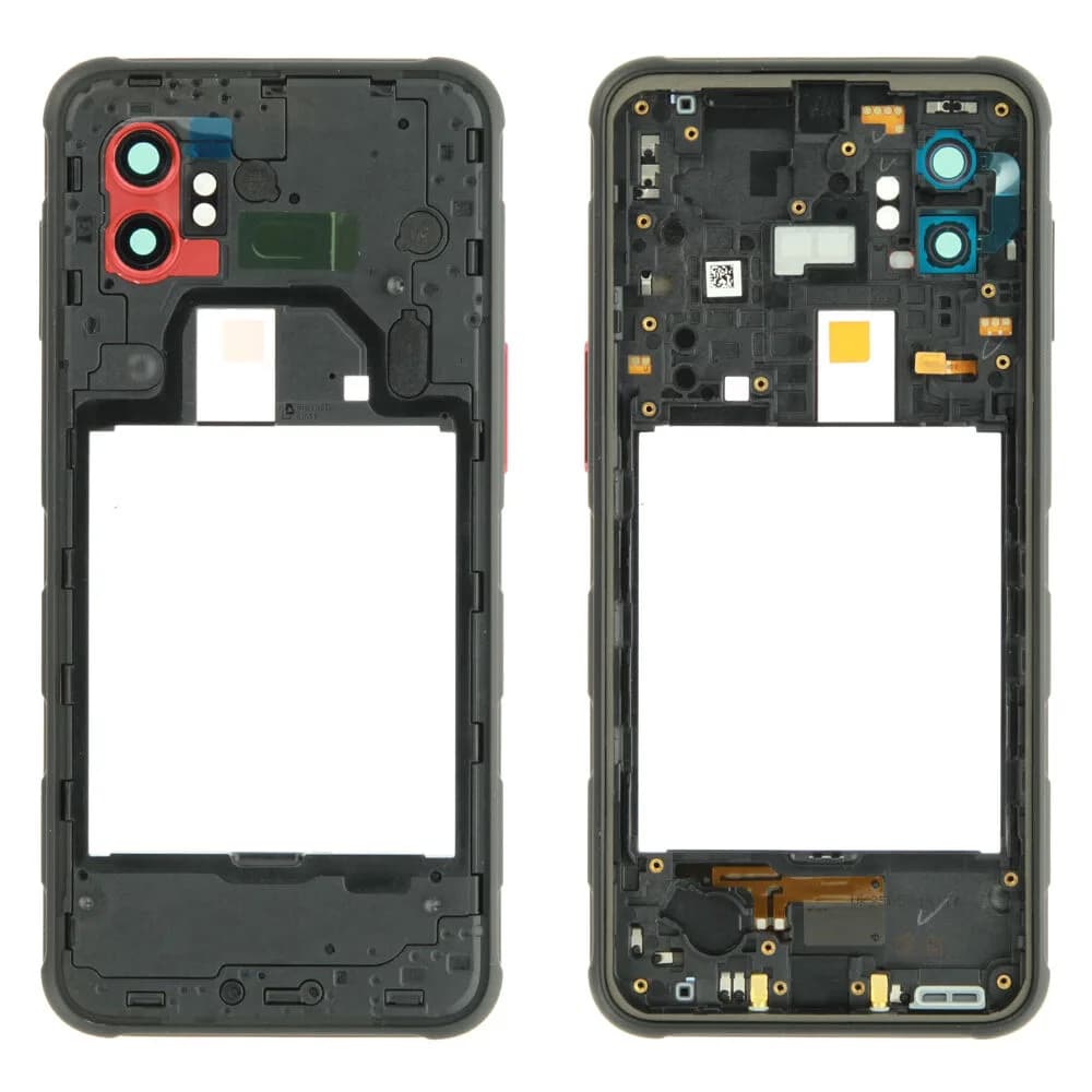 Middle frame Samsung Galaxy XCover7 Pro - Original - Black