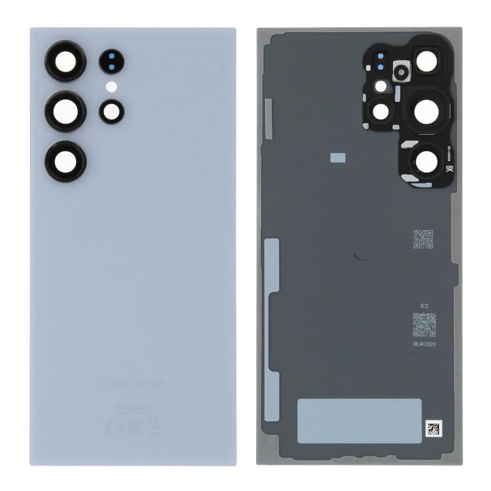 Rear cover Samsung Galaxy S24 Ultra - Original - Sapphire Blue