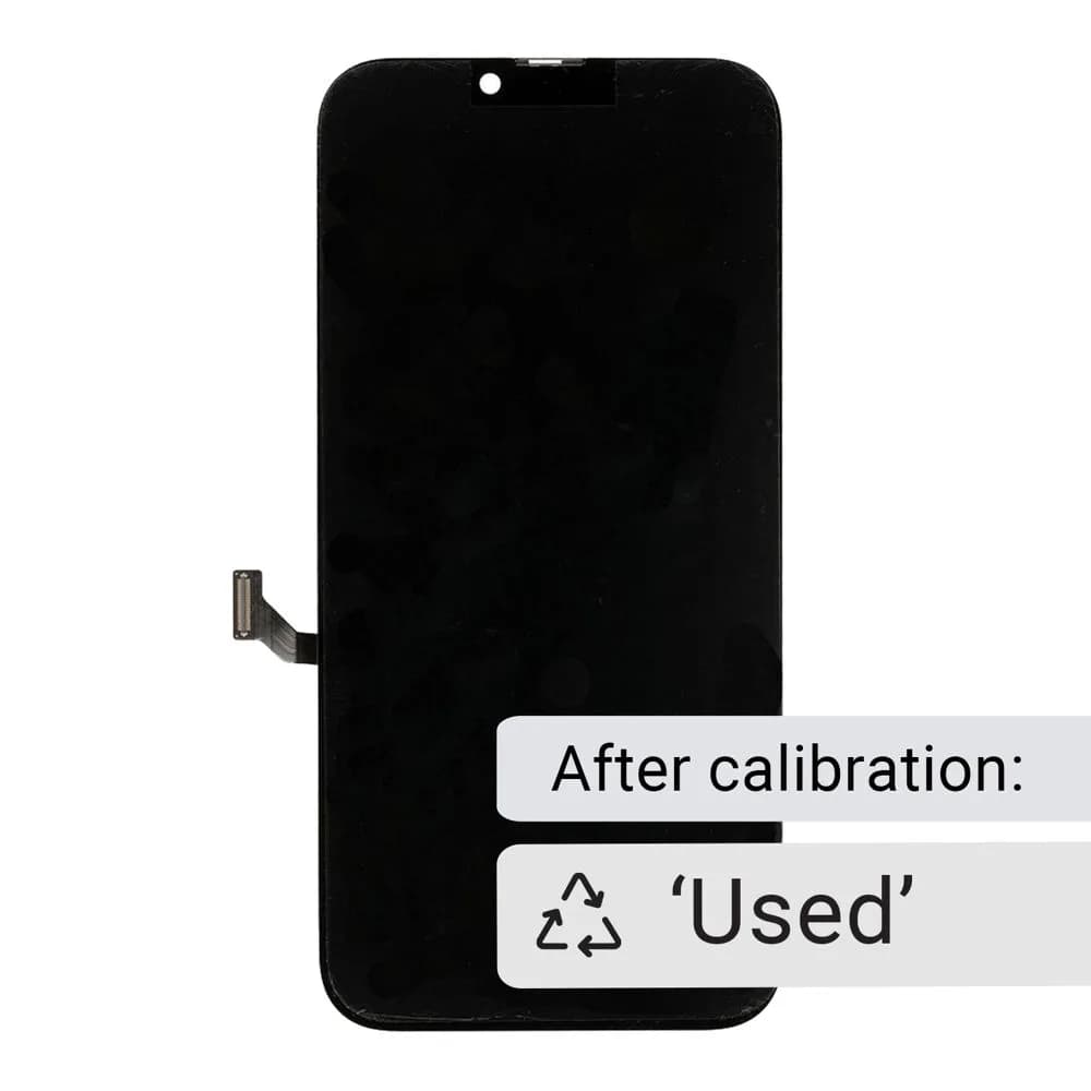 Display with original front flex cable iPhone 14 - Refurbished soft - Calibrated, used