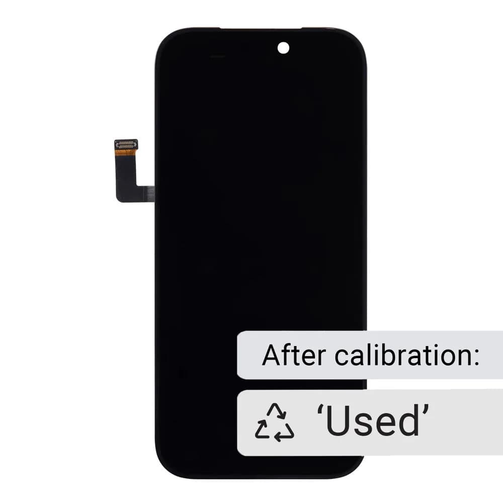 Display 120 Hz calibrated, used iPhone 17 Pro Max - Compatible (soft OLED)