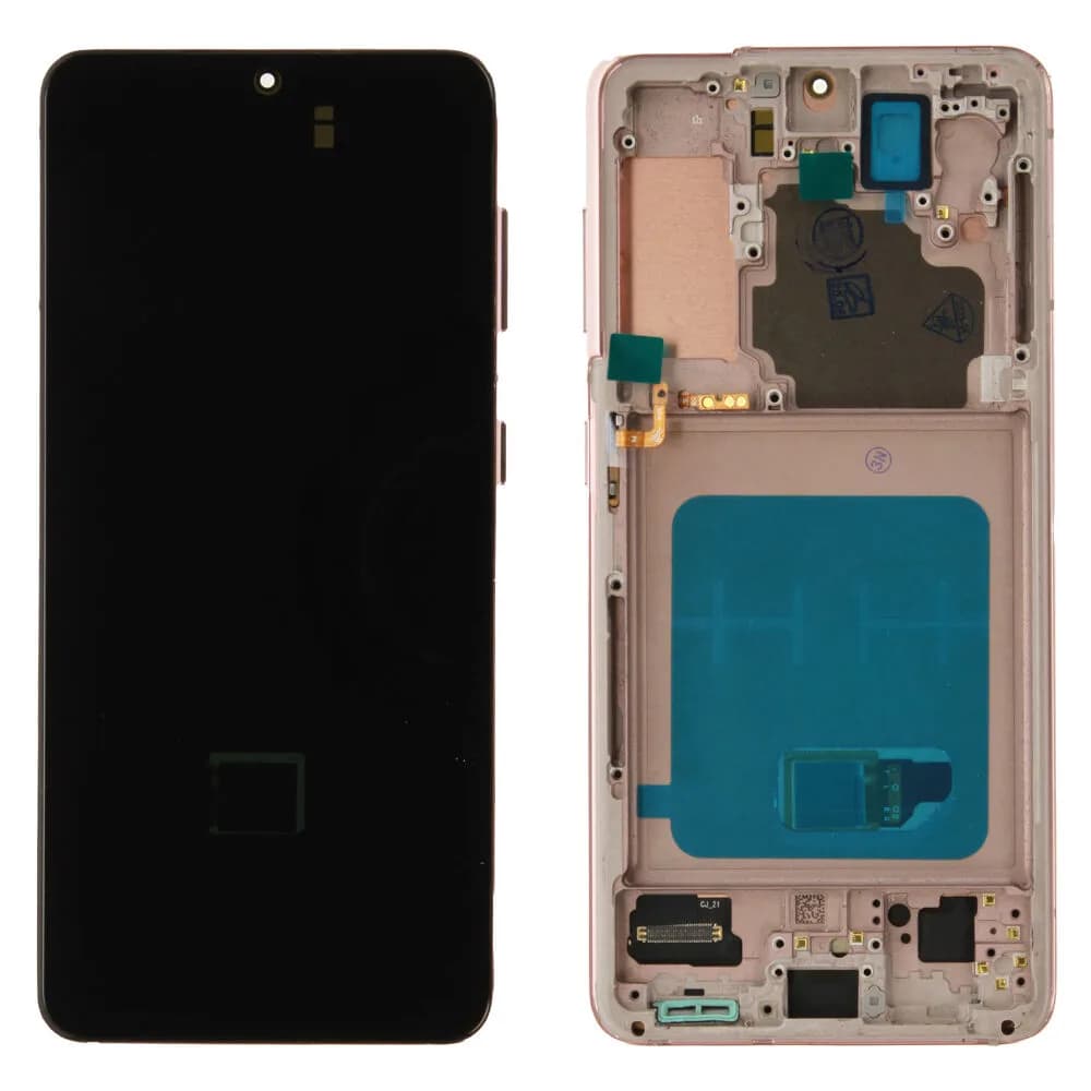 Display Samsung Galaxy S21 - Compatible soft - Purple