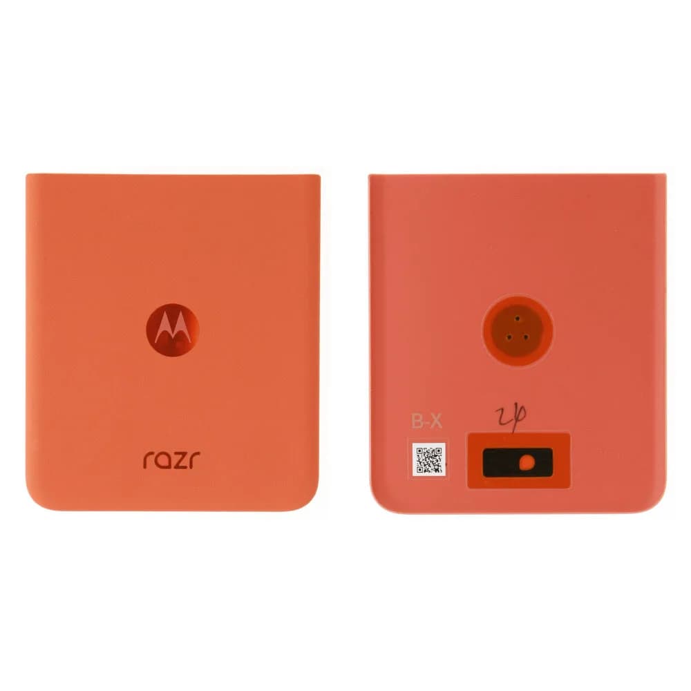 Rear cover Motorola Razr 50 - Original - Orange
