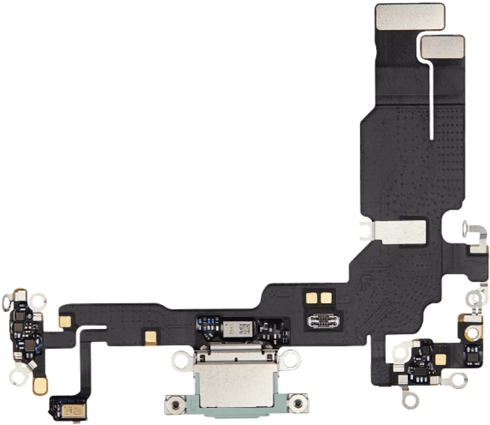 Dock connector iPhone 15 - Pulled - Green