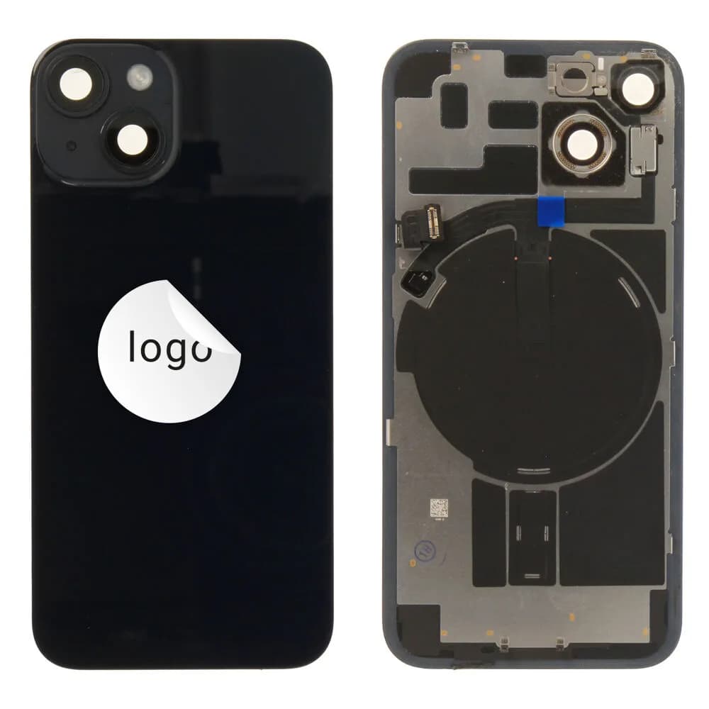 Back glass iPhone 14 - Pulled C - Black