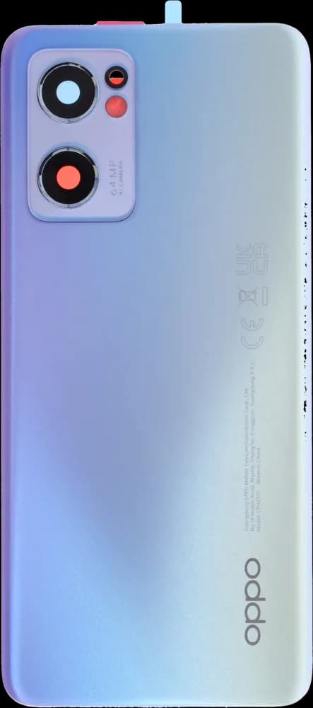 Rear cover OPPO Reno 7 (5G) / OPPO Find X5 Lite - Original - Blue