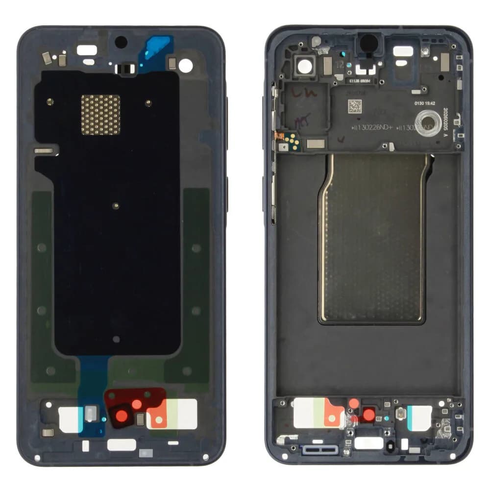 Middle frame Samsung Galaxy A57 - Original - Dark Blue