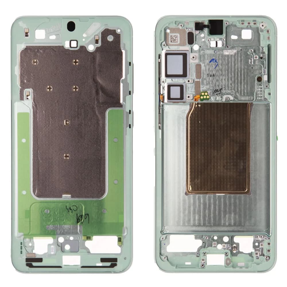 Middle frame Samsung Galaxy S25 Plus - Original - Mint
