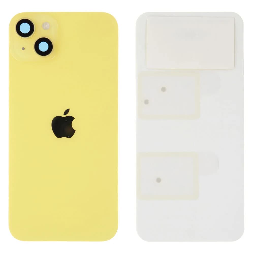 Back glass Apple iPhone 14 Plus - Original - Yellow