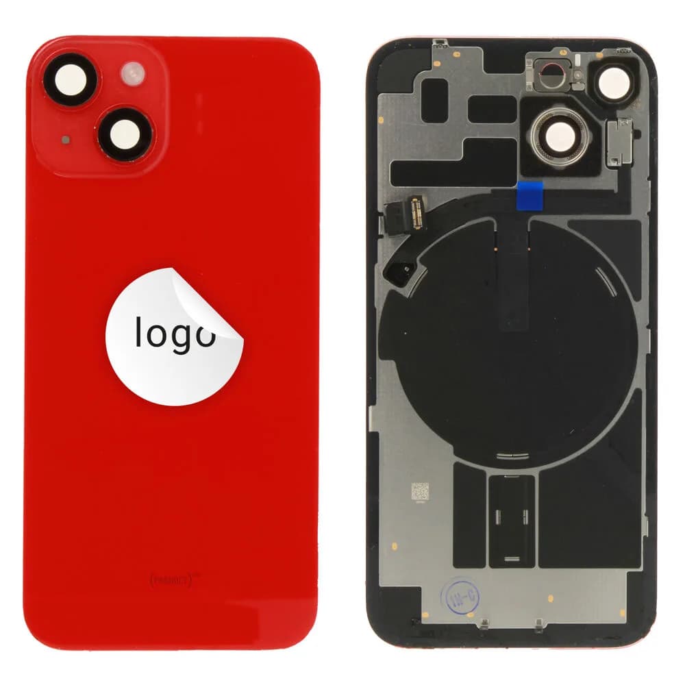 Back glass iPhone 14 - Pulled B - Red