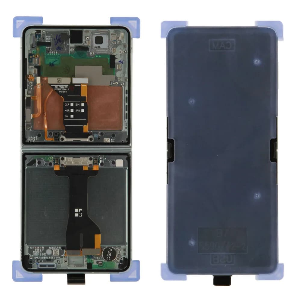 Display Samsung Galaxy Z Flip7 - Original - Light Green
