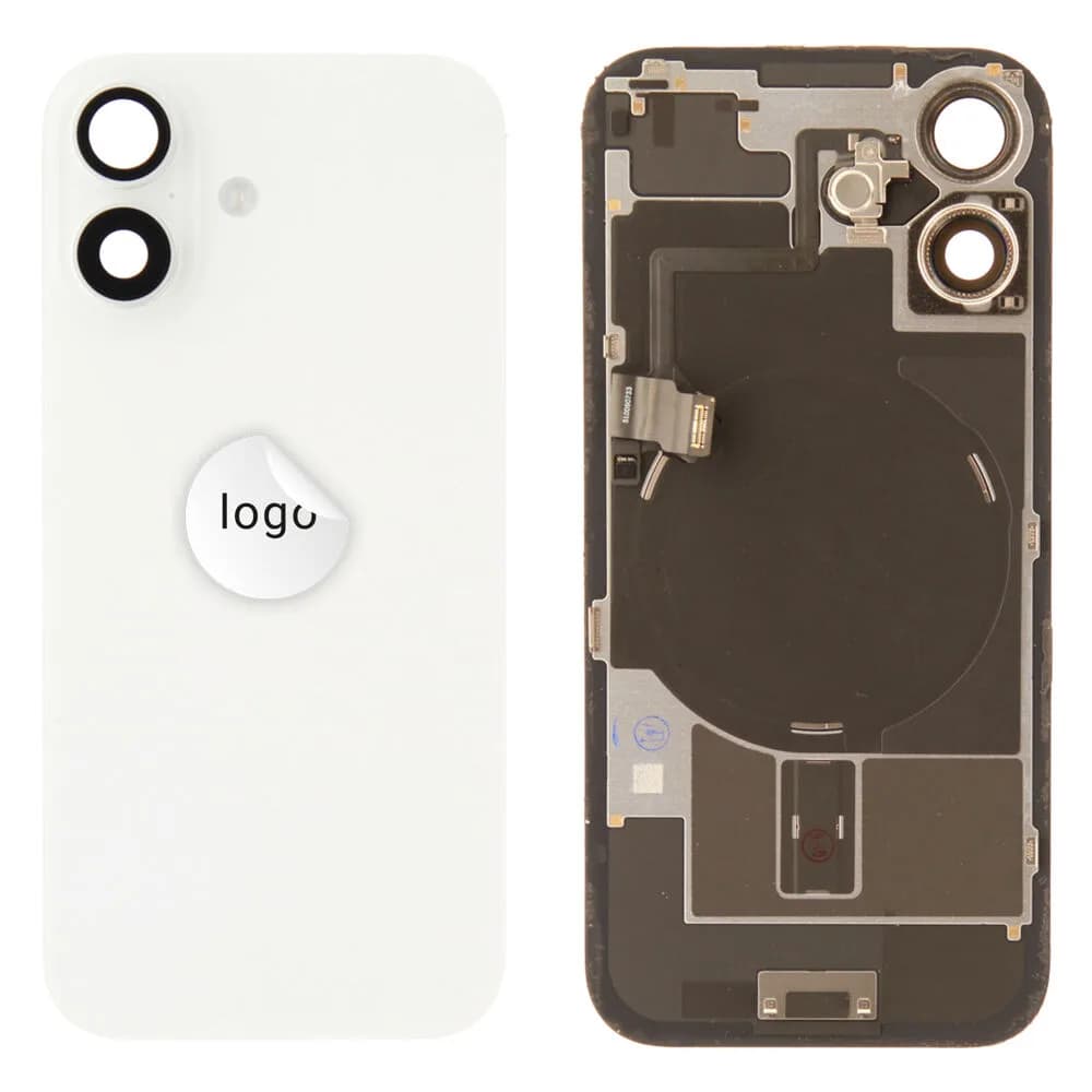 Back glass iPhone 17 - Pulled B - White