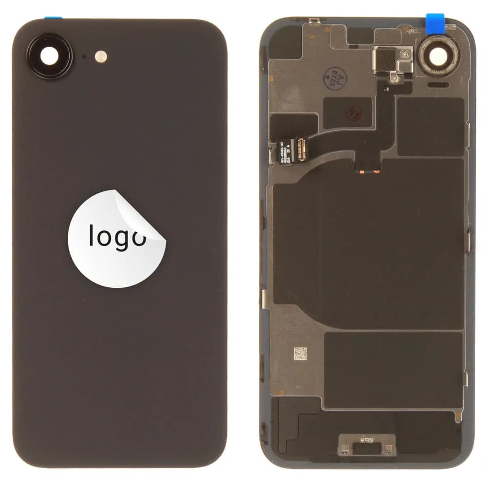 Back glass iPhone 16e - Pulled A - Black