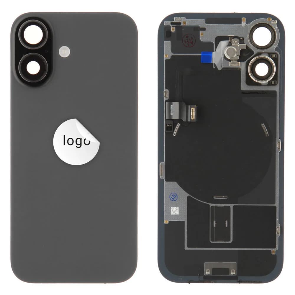 Back glass iPhone 17 - Pulled B - Black