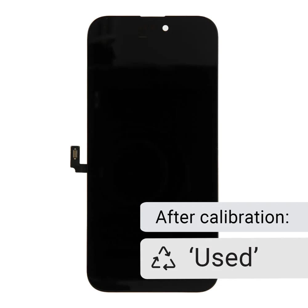 Display with original front flex cable, calibrated, used iPhone 16 Plus - Refurbished soft