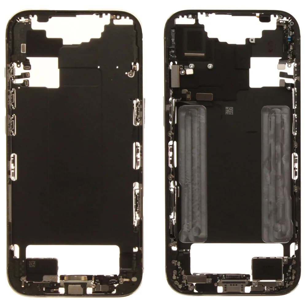 Middle frame incl. small parts iPhone 17 Air - Pulled A - White