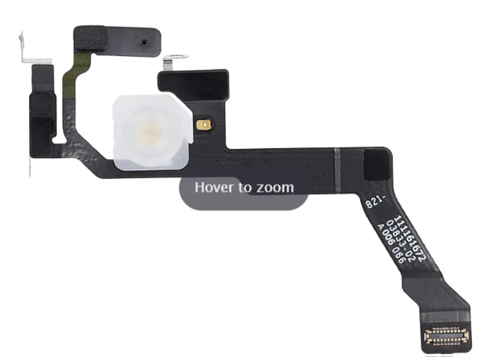 Flashlight flex cable iPhone 14 Pro Max - Pulled