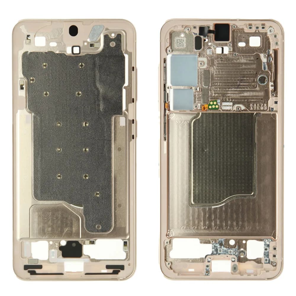 Middle frame Samsung Galaxy S25 - Original - Gold